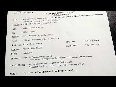 how-to-read-an-ultrasound-report-//-normal-report-//-in-hindi-//-part---2