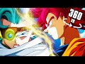 360° GRANOLAH VS SUPER SAIYAN GOD GOKU ANIMATION