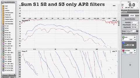 End fired sub array using all-pass filters vs delay
