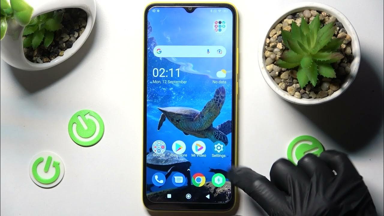 How To Turn On/Off Auto Rotate Screen in POCO C40 YouTube