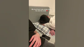 My Boyfriend And I Had An Argument And Cried Couple Gay 