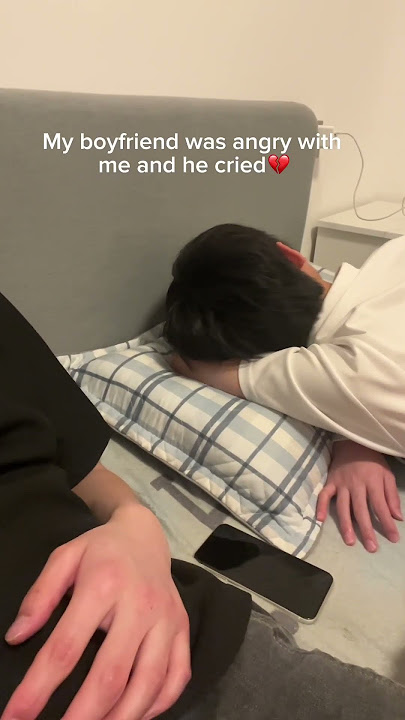 My boyfriend and I had an argument and cried#couple #gay