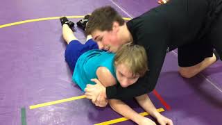 Bay City Central’s 100-pin wrestler Mason Schumacher shares his moves