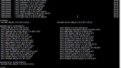 Instalando MariaDB en CentOS 7