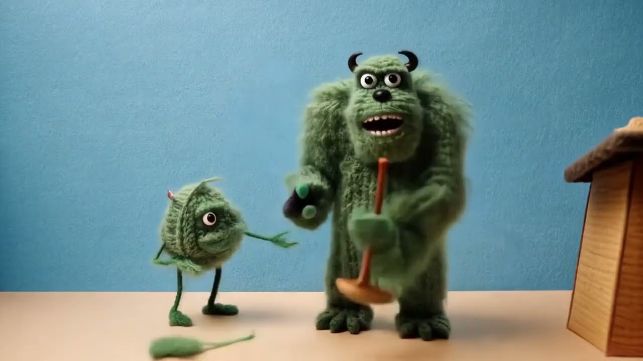 Monsters University – Laugh Power Gone Wrong | AI Reimagined