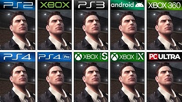 Max Payne 2 in All Platforms: (Side by Side) 4K