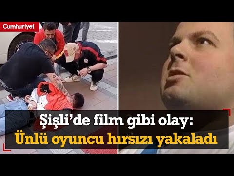 ‘Rambo Berk’ olarak bilinen ünlü oyuncu Ferhat Yılmaz hırsızı yakalayıp bağladı