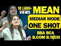 Mean, Mode, and Median Explained in One Shot | Business & Academic Statistics