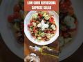 Low Carb Summer Salad | 5 minute Avocado Caprese Recipe #recipe #easyrecipe #healthyrecipes