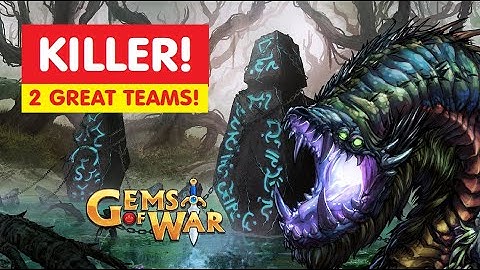 Gems of War Obsidian Depths Faction Assault! Two Fast Killer Teams!