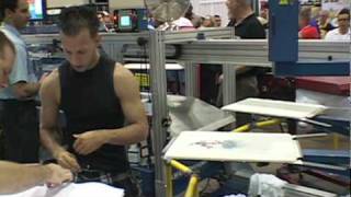 2010 Screen Printing World Speed Record Set on Challenger III Automatic Screen Printing Press