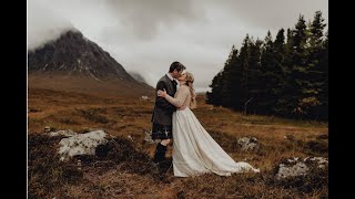 A Fairytale Wedding in the Highlands - Our romantic elopement Wedding