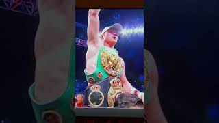 It’s all in the name. Canelo Álvarez.