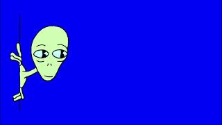 ✔️GREEN SCREEN EFFECTS: cartoon alien animation