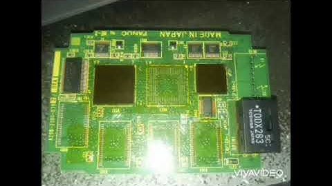 Fanuc Serisi 21i-mb kontrol paneli bakım onarımıeries 21i-mb control panel maintenance and repair