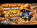 The King of Jump Rope Tips / 🏆Hail to the King Trophy / 1000 Jumps with Vivi   FINAL FANTASY IX
