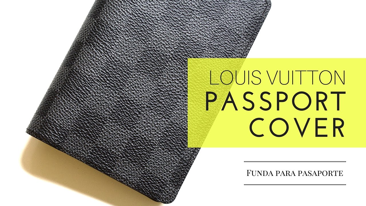 Louis Vuitton Passport Cover in Damier Graphite Review 