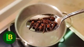 Boil the cloves, drink liquid and you will be grateful for this advice