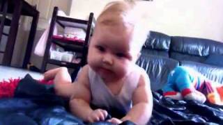 Ava crawling