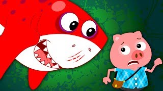 Scary Flying Shark | Scary Nursery Rhymes | Songs For Children