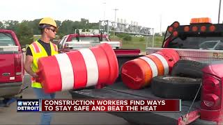 A lot of jobs require people to work outside in this type heat, like
construction workers.