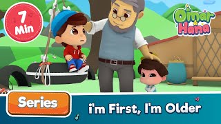 Omar & Hana | I'm First, I'm Older | Islamic Cartoon Resimi