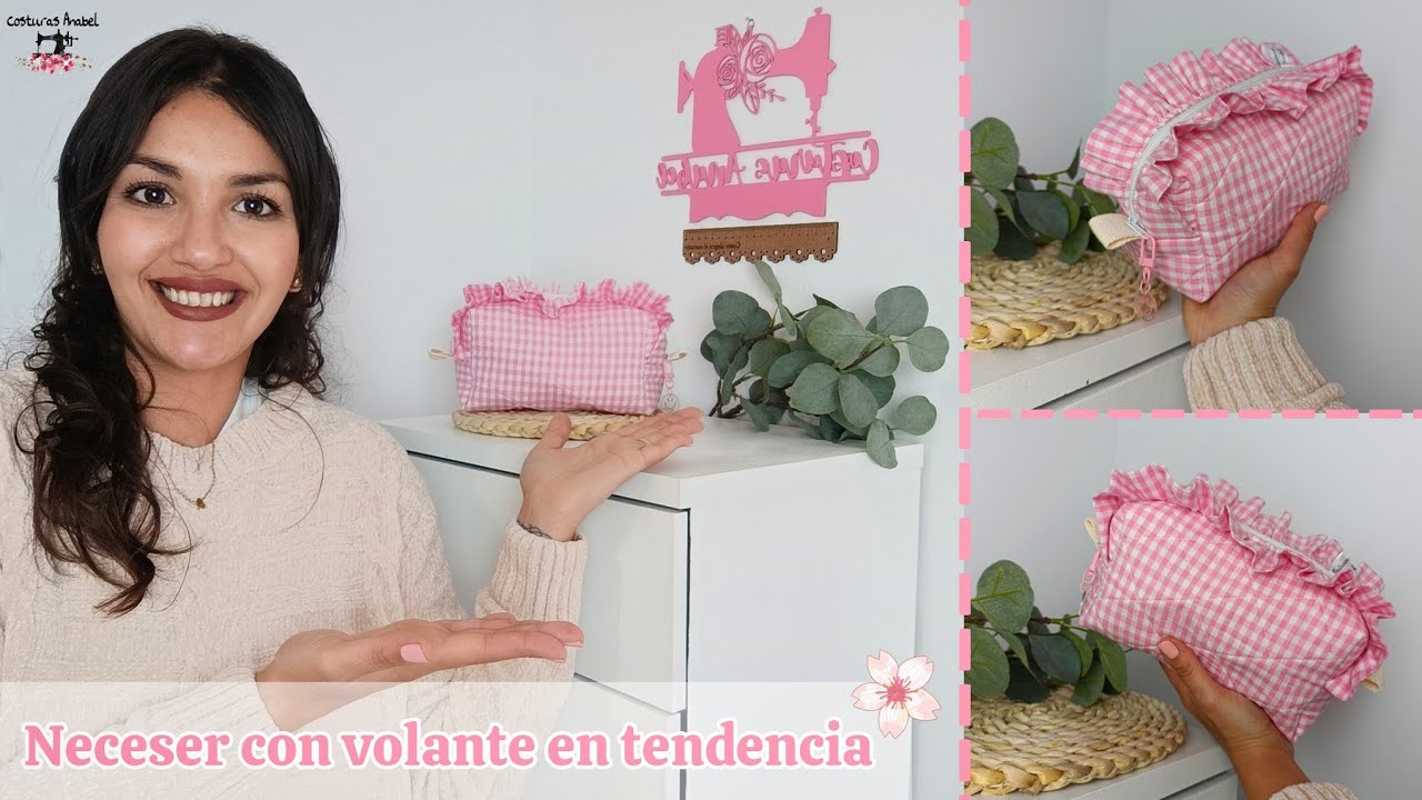 🧵DIY Neceser unisex 😊 Patrón + confección 🪡 hazte el neceser de moda 💄 #coser #diy #telas