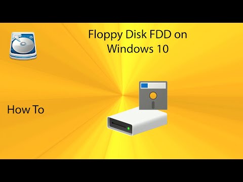 Floppy Disk FDD on Windows 10