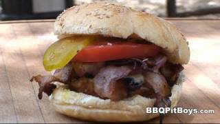 How to grill Bacon Veggie Burger | Recipe