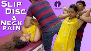 Slipped Disc & Neck Pain treatment | RELIEF IN MINUTES with chiropractic Dr Ravi Shinde mumbai