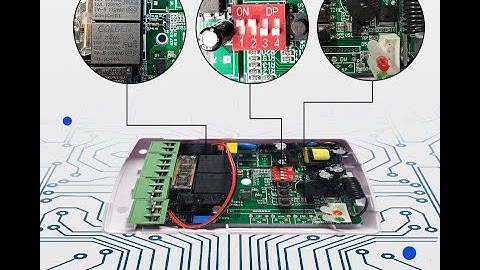 ET845 Universal gate door controller home appliance roller shutter receiver