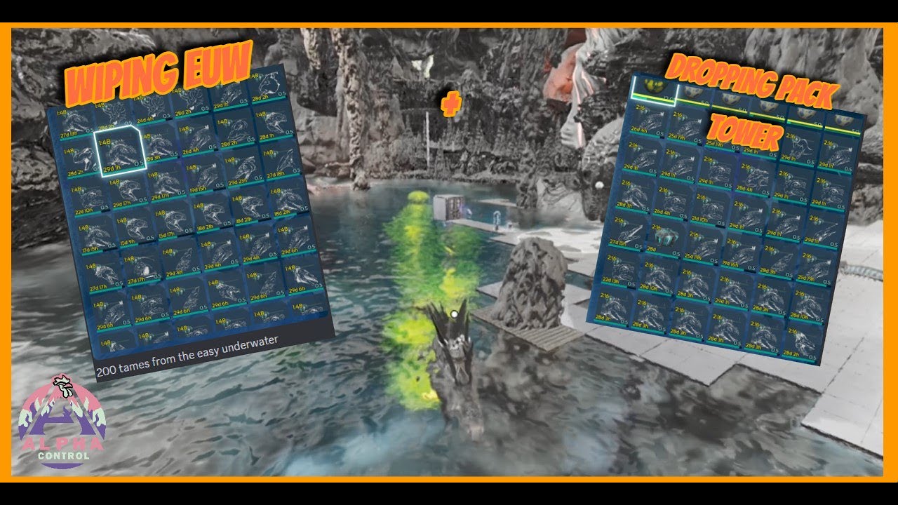 WIPING EUW And DROPPING MAIN PACK TOWER HUGE MEAT RUN ARK SURVIVAL WIPING EUW And DROPPING MAIN PACK TOWER HUGE MEAT RUN ARK SURVIVAL