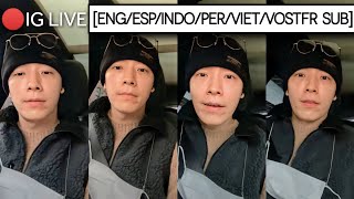 [ENG/ESP/INDO/PER/VIET SUB] Lee Donghae 'Jamming to Wings, The Melody, etc' Instagram LIVE - 201125