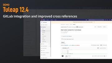 Tuleap 12.4 - Integration with GitLab and better cross references