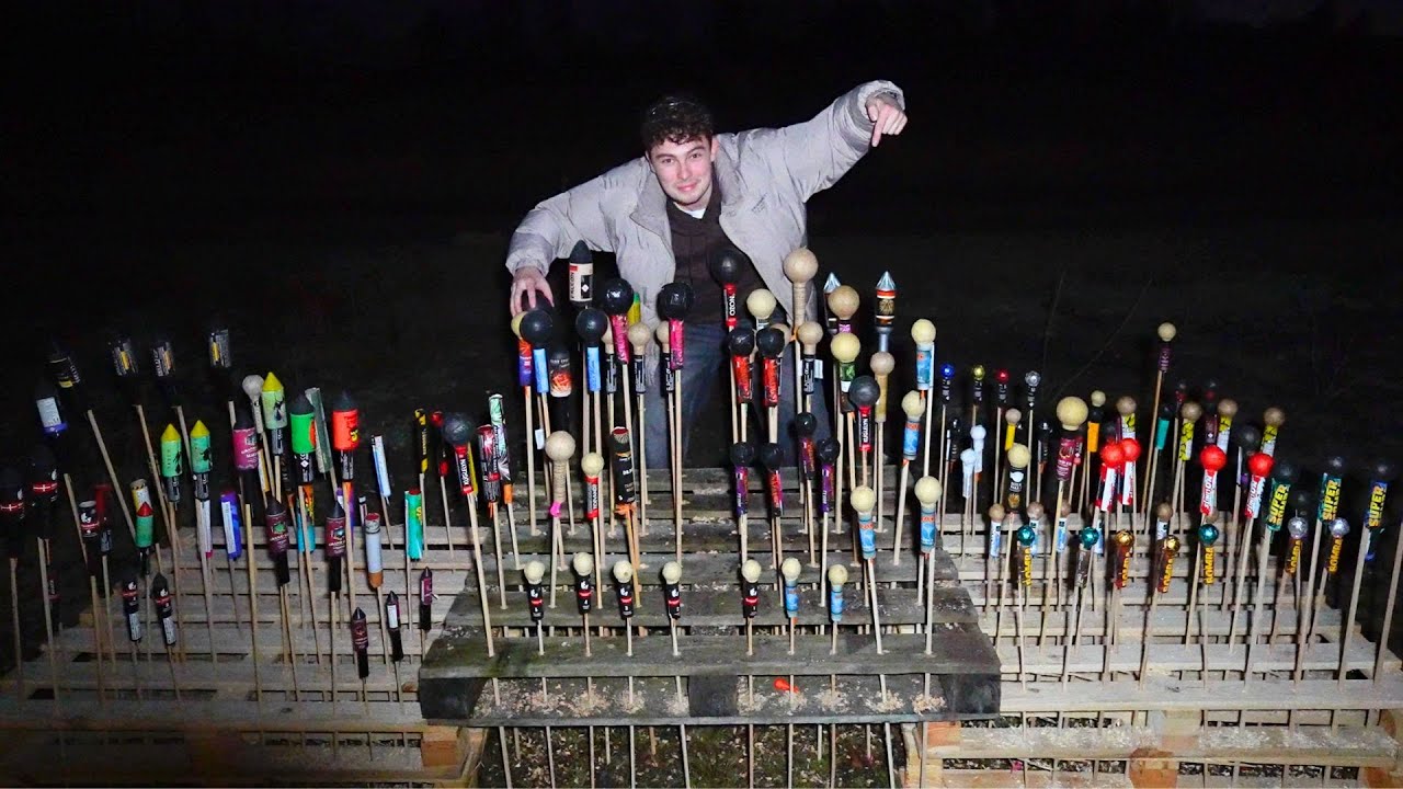 Tester ALLE Raketter Jeg Kunne Skaffe I Danmark! +140 Forskellige