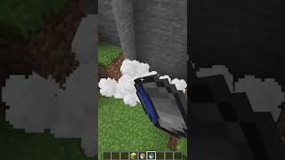 How to make 🌊 Minecraft Waterfall . 😱 Build THIS in 30 Seconds!
