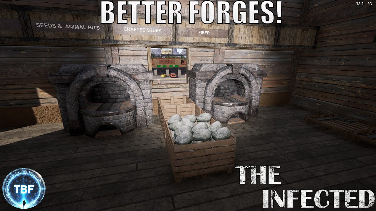 Brick Forge!  Day 19 Surviving The Infected