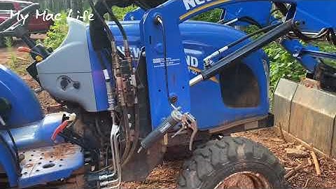 How to Remove a grease gun stuck on tractor fitting or zerk.