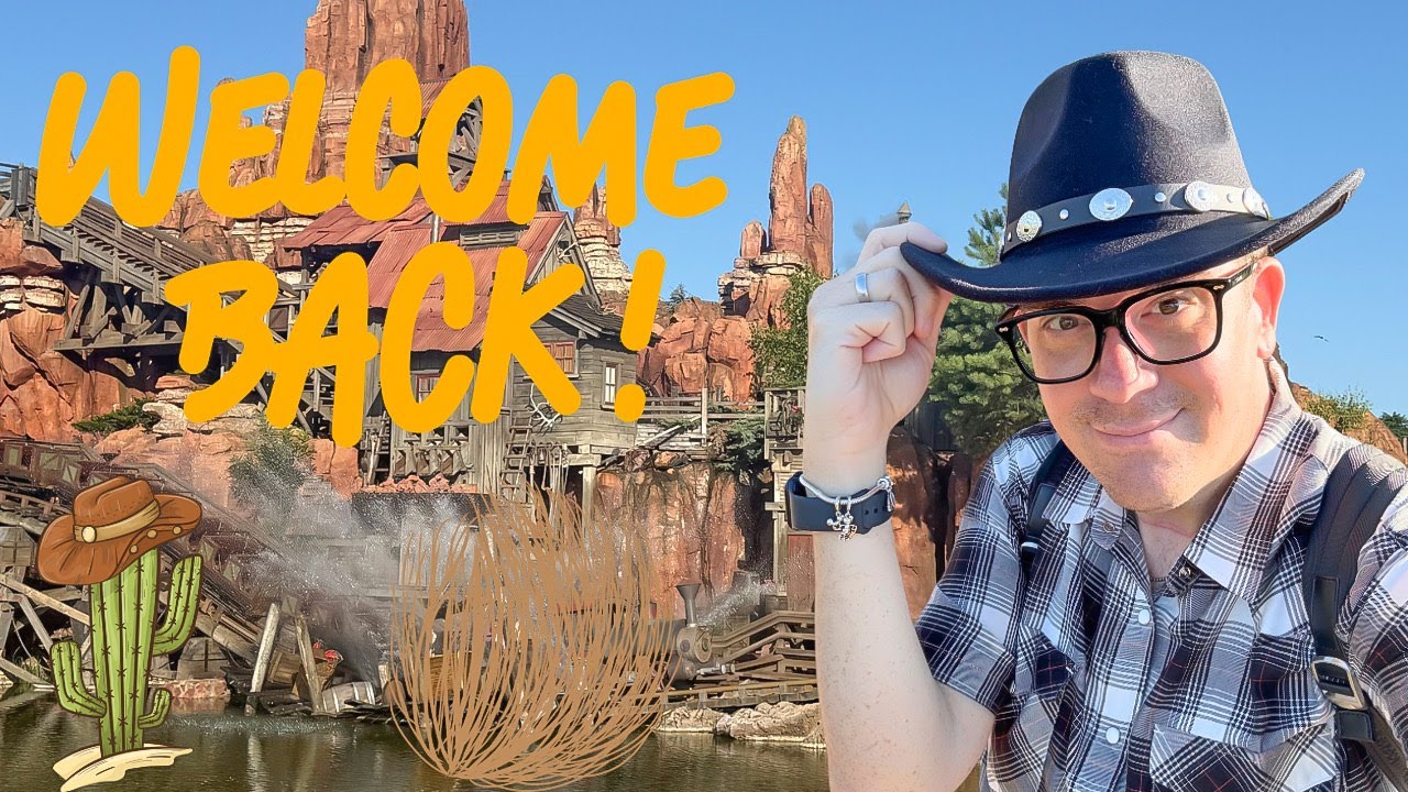 Comeback in Disneyland Paris: Big Thunder Mountain ist wieder da! | Thunder Mesa Story & Park-Vlog ✨