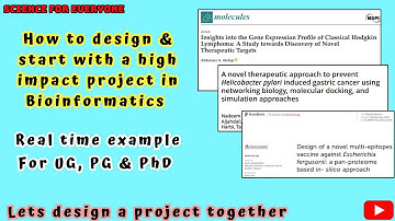 Mastering Bioinformatics Projects: A Step-by-Step Guide for Beginners | Bioinformatics 101