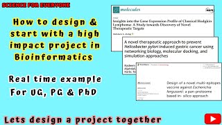 Mastering Bioinformatics Projects: A Step-by-Step Guide for Beginners | Bioinformatics 101