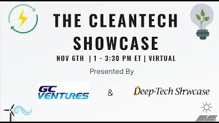 Deep-Tech Showcase: Cleantech Nov '24