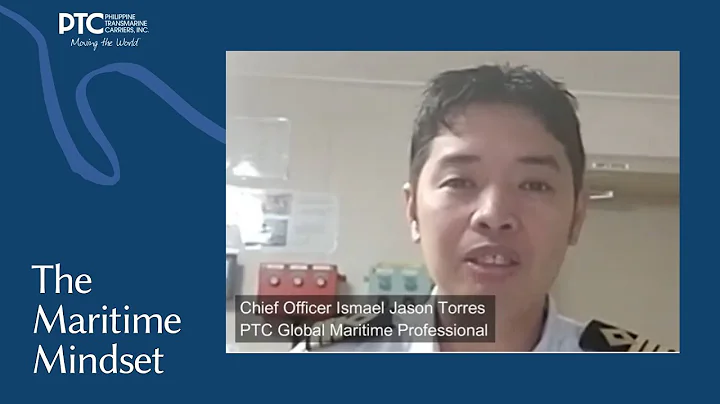 The Maritime Mindset featuring C/O Ysmael Torres