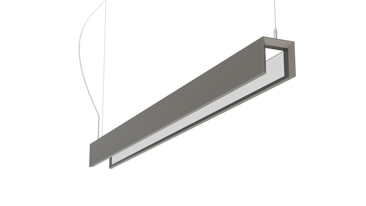 Offiece Linear Lighting Fixture With POE Solution-Liteharbor - YouTube