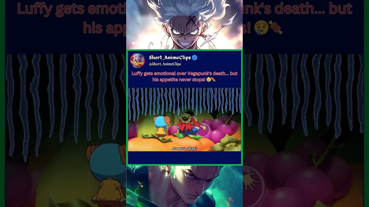 Vegapunk Is Gone… Luffy Still Eating 😢🍖 | One Piece 