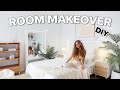 Extreme bedroom transformation aesthetic tiktok  pinterest inspired bedroom makeover