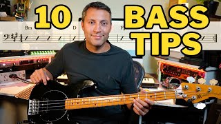 Video thumbnail of "🔥 10 EPIC Pro Tips To Instantly Improve Your Bass Lines!"