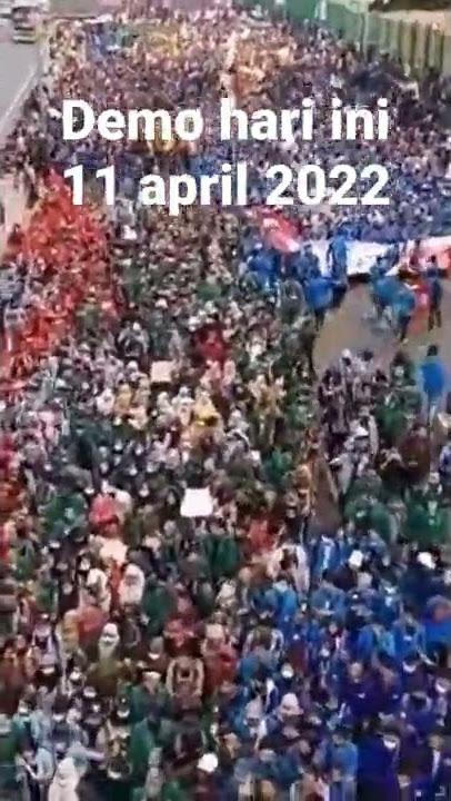 demo mahasiswa 11 april 2022