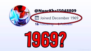 These Twitter Accounts Joined In 1969!?! (EXPLAINED!)