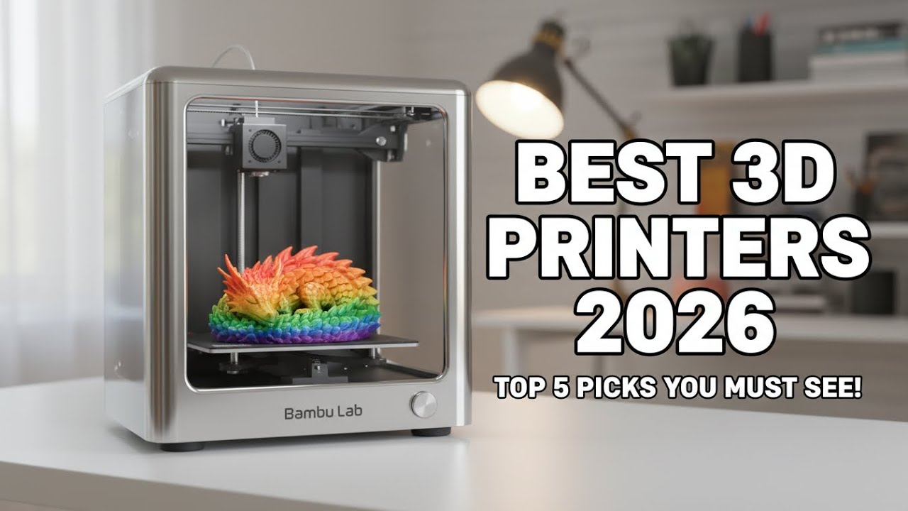 Top 5 BEST 3D Printers 2026